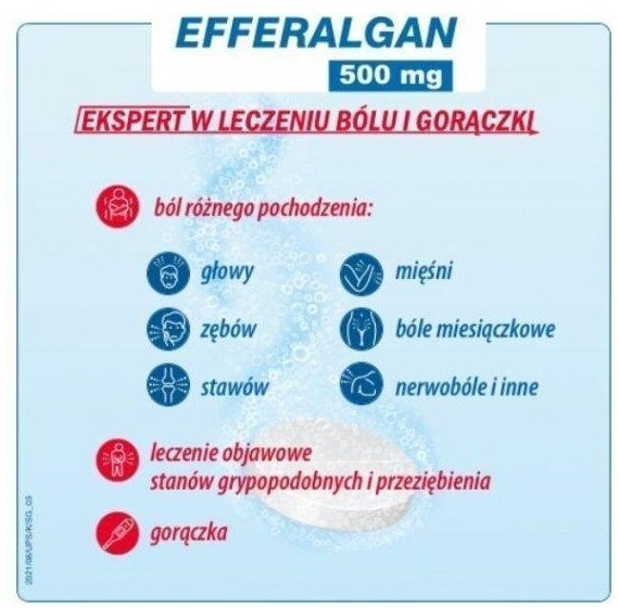 Efferalgan 16 tabletek musujących