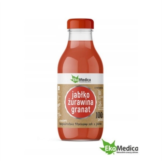 EkaMedica Jabłko, żurawina, granat 300 ml