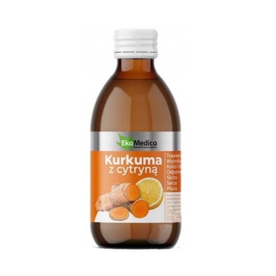 Ekamedica Kurkuma z cytryną płyn 250 ml