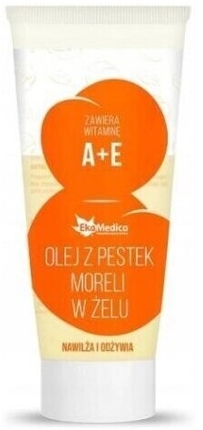 Ekamedica Olej z pestek moreli w żelu 200 ml
