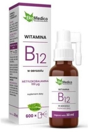 Ekamedica Witamina B12 w aerozolu 30 ml