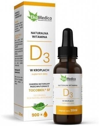 Ekamedica Witamina D3 krople 30 ml