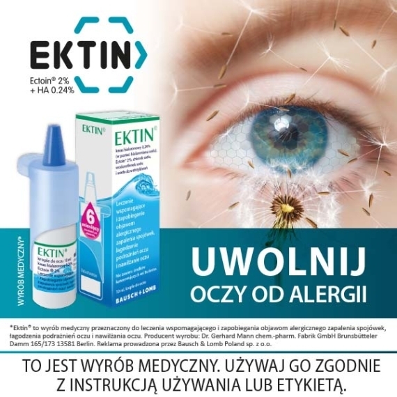 Ektin krople do oczu 10 ml