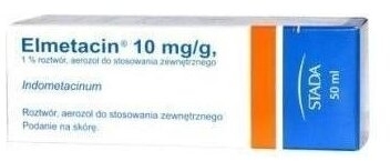 Elmetacin aerozol 50 ml