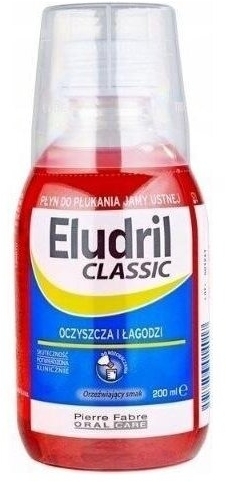 Eludril CLASSIC Płyn do płukania jamy ustnej 200 ml