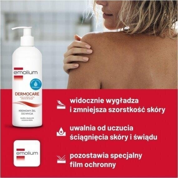 Emolium DERMOCARE Kremowy żel do mycia 400 ml