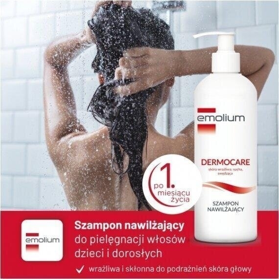 Emolium DERMOCARE Szampon nawilżający 400 ml