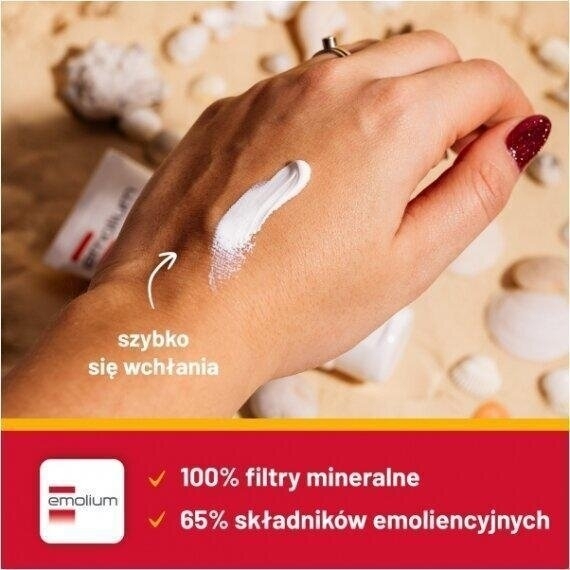 Emolium SUNCARE mineralny krem ochronny z filtrem SPF 50+ 50 ml