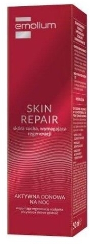 Emolium Skin Repair Aktywna odnowa na noc dla skóry dojrzałej 50 ml