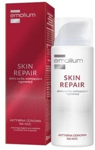 Emolium Skin Repair Aktywna odnowa na noc dla skóry dojrzałej 50 ml