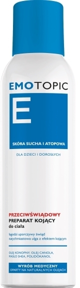Emotopic Przeciwświądowy preparat kojący do ciała 150 ml