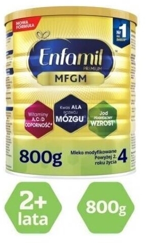 Enfamil Premium MFGM 4 Mleko modyfikowane dla dzieci 800 g