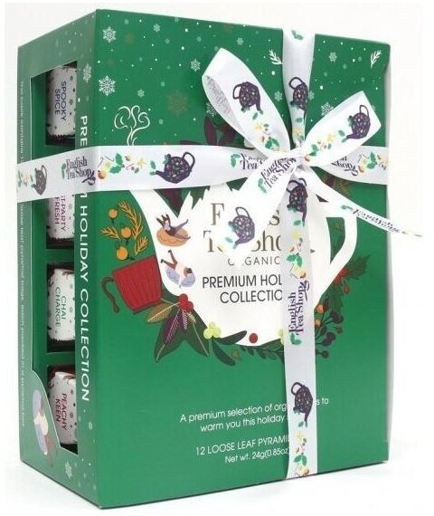 English Tea Green Prism Bio Herbata 12 piramidek