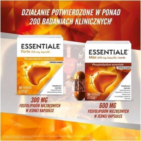 Essentiale Max 30 kapsułek