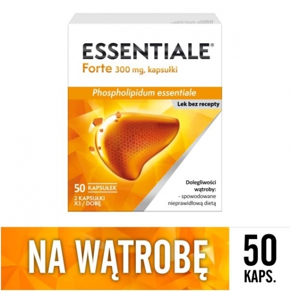 Essentiale forte 0,3 g 50 kapsułek