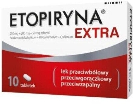 Etopiryna Extra 10 tabletek
