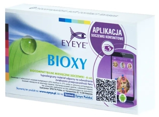 Eyeye bioxy bio -3,75 soczewki miesięczne 6 sztuk.