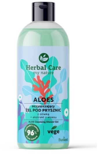 FARMONA Herbal Care żel pod prysznic oczyszczający aloes 500ml