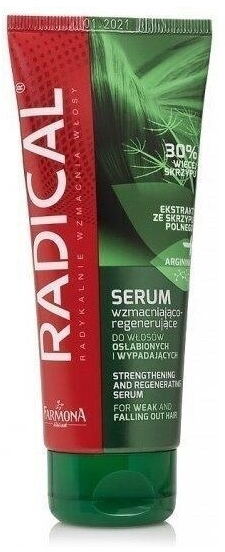 FARMONA RADICAL Serum do włosów wzmacniająco regulujące do włosów osłabionych i wypadających 100 ml