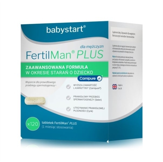 FERTILMAN PLUS 120 kapsułek
