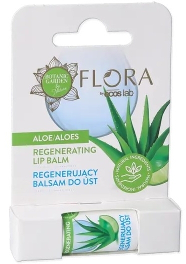 FLORA Balsam do ust regenerujący Aloes 3,8 g