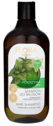 FLORA Szampon do włosów normalnych i przetłuszczających Pokrzywa 500 ml