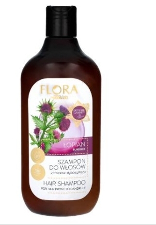 FLORA Szampon do włosów z tendencją do łupieżu Łopian 500 ml