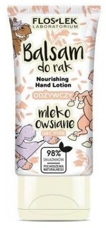 FLOS-LEK Balsam do rąk odżywczy mleko owsiane 40 ml