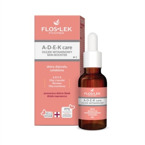 FLOS-LEK PHARMA A+D+E+K CARE Olejek witamnowy Skin Booster 30 ml