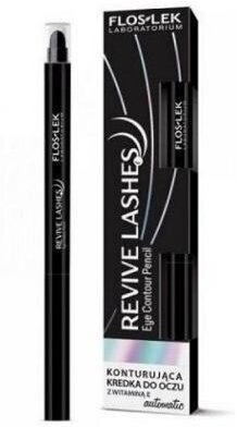 FLOS-LEK Revive Lashes Konturująca Kredka do oczu z witaminą E kolor Charming Black