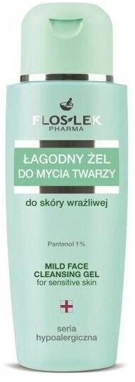 FLOS-LEK SERIA HYPOALERGICZNA Żel łagodny do mycia twarzy 150 ml