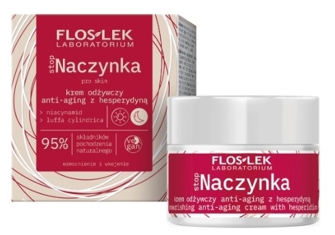 FLOS-LEK STOP NACZYNKA Krem odżywczy anti-aging z hesperydyną na dzień i na noc 50 ml