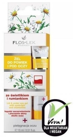 FLOS-LEK Żel do powiek ze świetlikiem i rumiankiem 10 g
