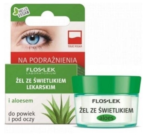 FLOS-LEK Żel ze świetlikiem i aloesem 10 g