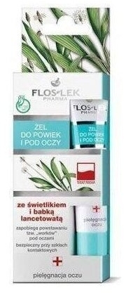 FLOS-LEK Żel ze świetlikiem i babką lancetowatą 15ml