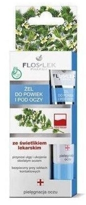FLOS-LEK Żel ze świetlikiem lekarskim 15 ml