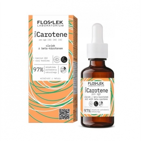FLOS-LEK betaCAROTENE Olejek z beta - karotenem 30 ml