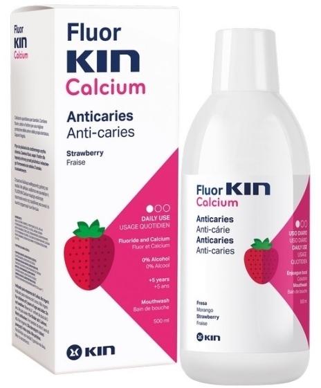 FLUORKIN CALCIUM Płyn do jamy ustnej 500 ml