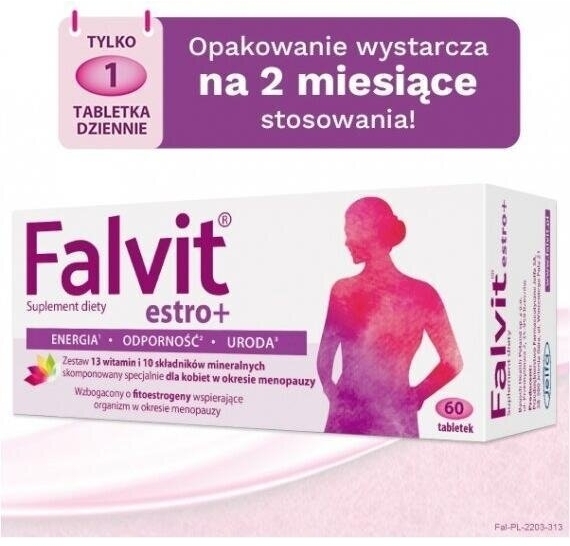 Falvit Estro+ 60 tabletek