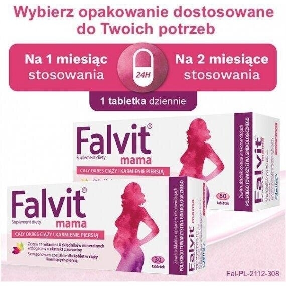 Falvit mama 30 tabletek