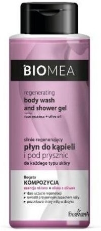 Farmona Biomea Płyn do kąpieli i pod prysznic regenerujący 500ml (Data ważności 31.01.2024)