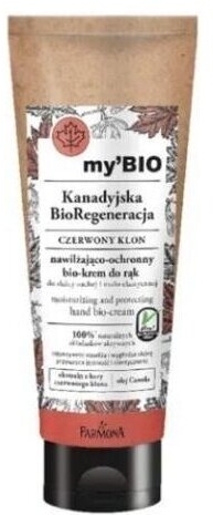 Farmona My Bio krem do rąk Bioregeneracja czerwony klon 100ml