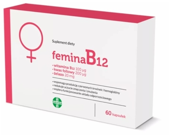 FeminaB12 GALENA 60 kapsułek