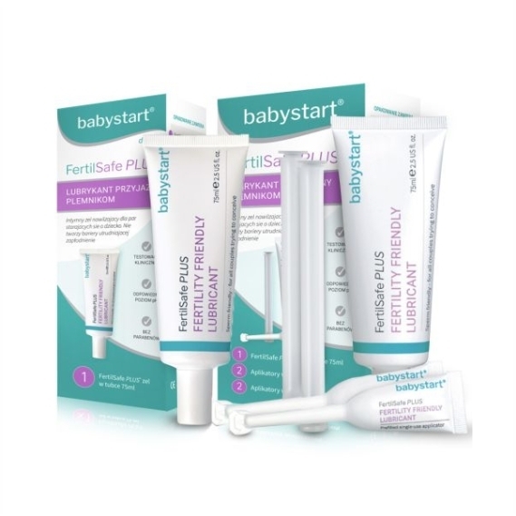 FertilSafePlus 75 ml + FertilSafe Plus multi 75 ml, 2 aplikatory z żelem, 2 aplikatory puste