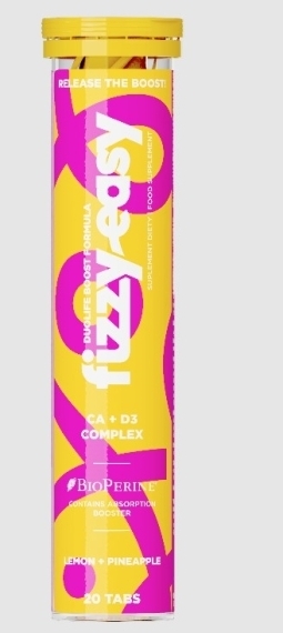 Fizzy Easy CA+D3 COMPLEX 20 tabletek musujących