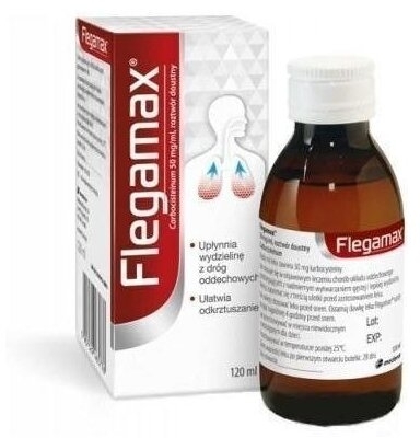 Flegamax Medana roztwór 50 mg/ml 120 ml