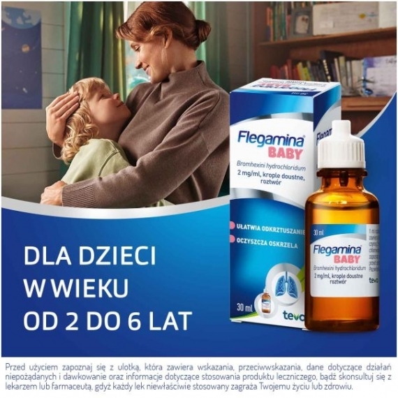 Flegamina Baby krople 2 mg/ml 30 ml
