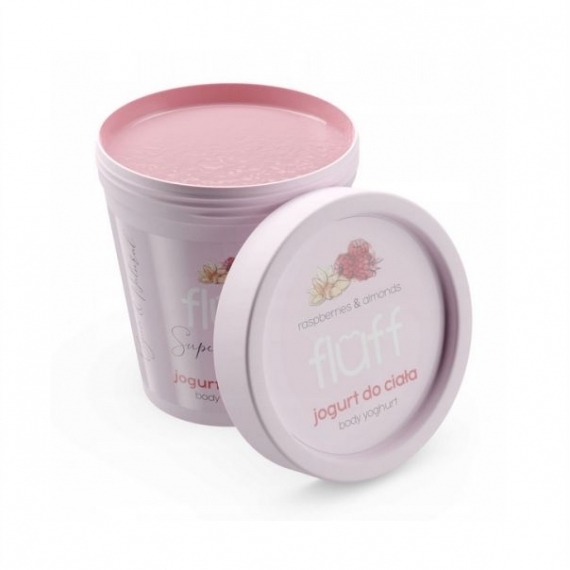 Fluff Jogurt do ciała Malina i Migdały 180 ml
