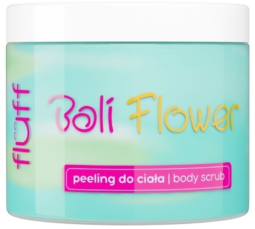 Fluff Peeling do ciała o zapachu balijskiego kwiatu 160 ml