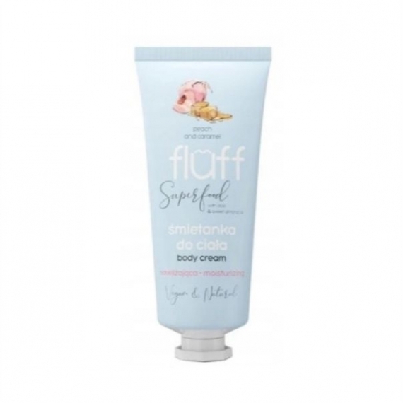 Fluff Śmietanka do ciała Brzoskwinie z karmelem 150 ml